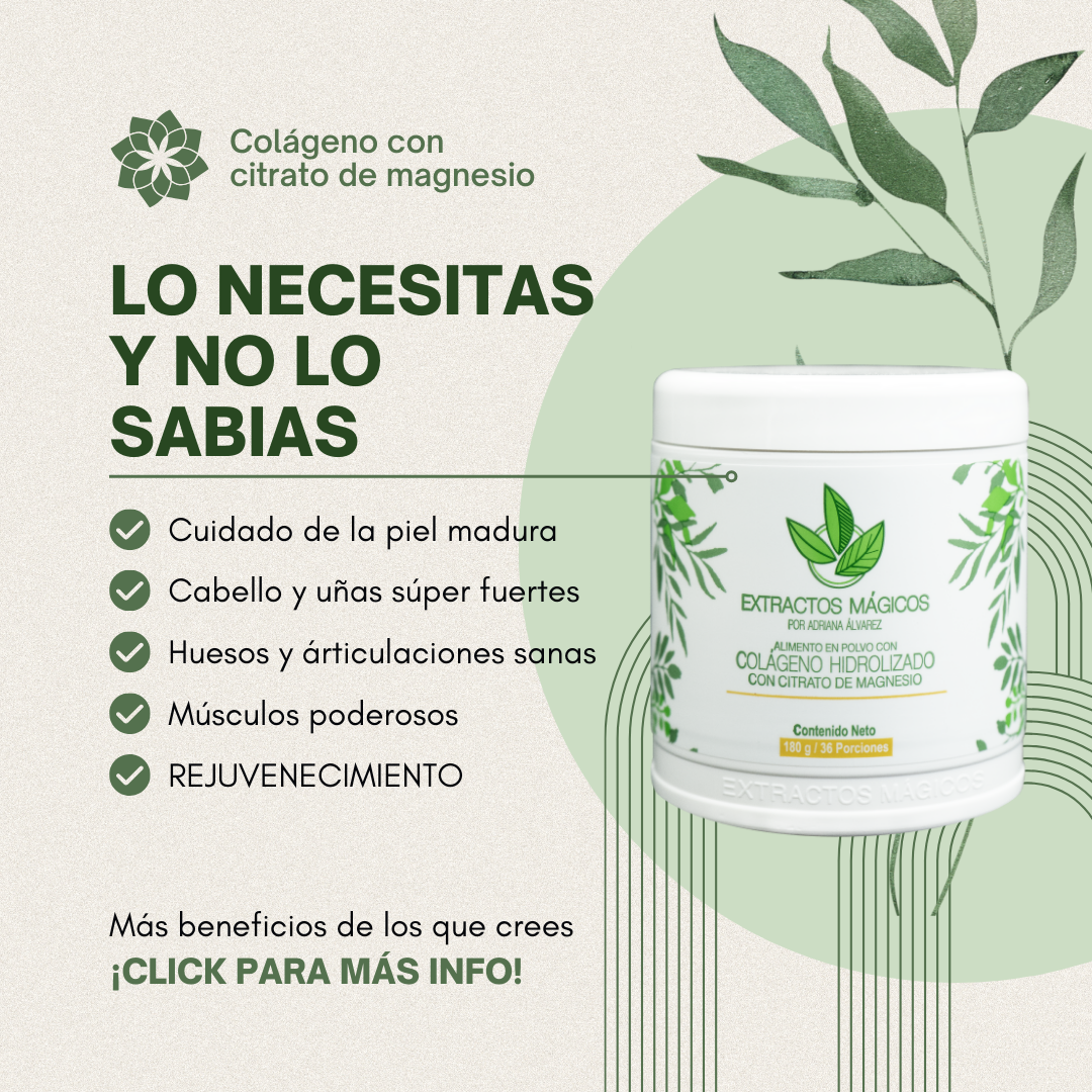 Colágeno hidrolizado Con Citrato De Magnesio