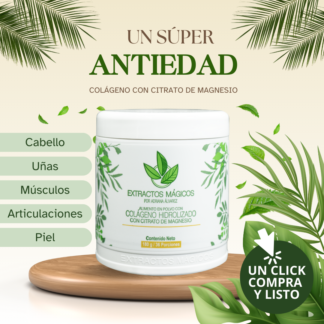 Colágeno hidrolizado Con Citrato De Magnesio